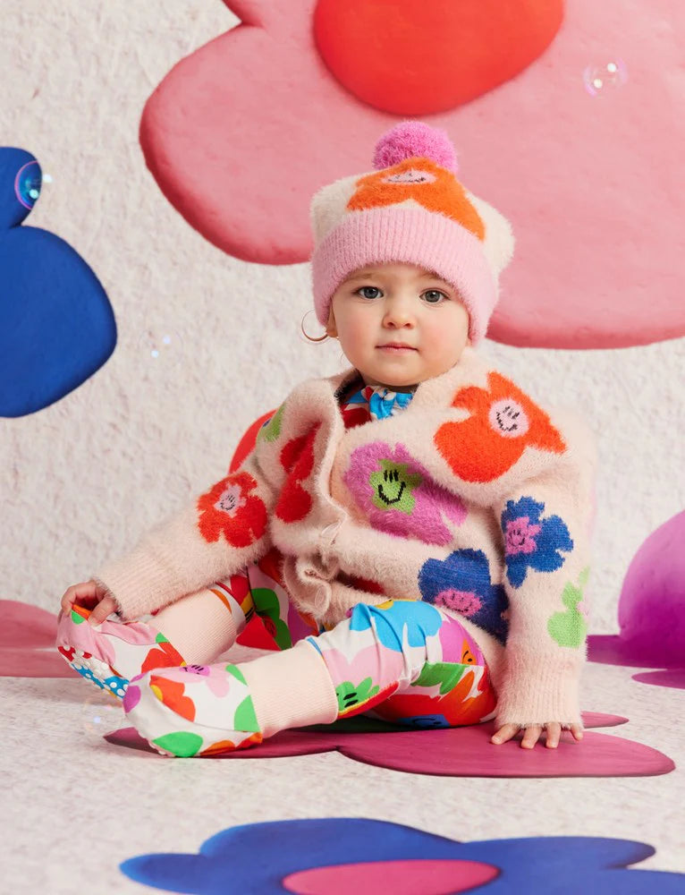 Halcyon Nights: Knit Beanie Hej Blomma!