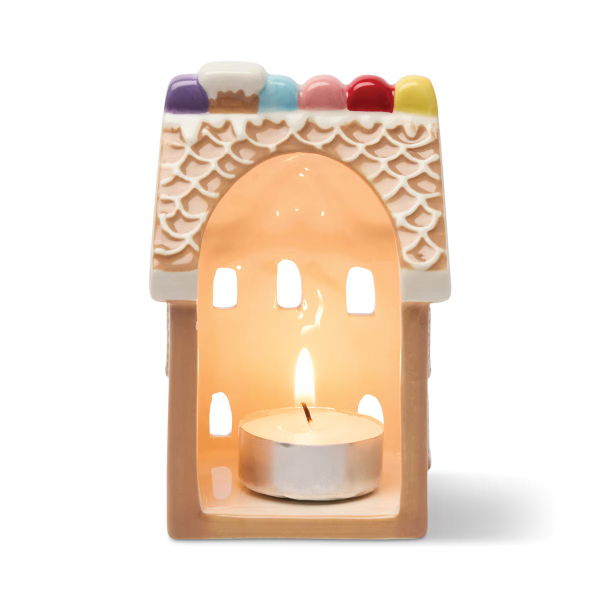 Paddywax Incense House & Tea Light Holder - Gingerbread