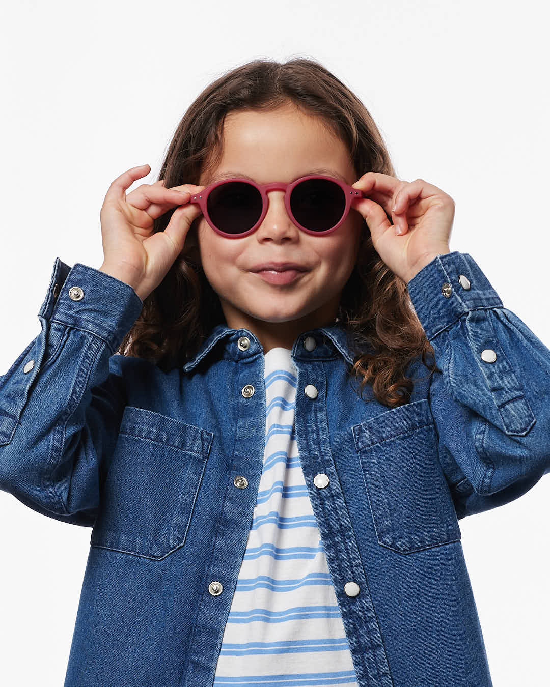 Izipizi Sun Child Collection D Sunglasses - Cranberry