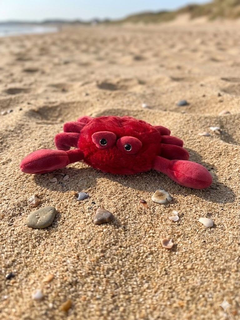 Cute By Felix Red Crab Soft Toy - 24cm