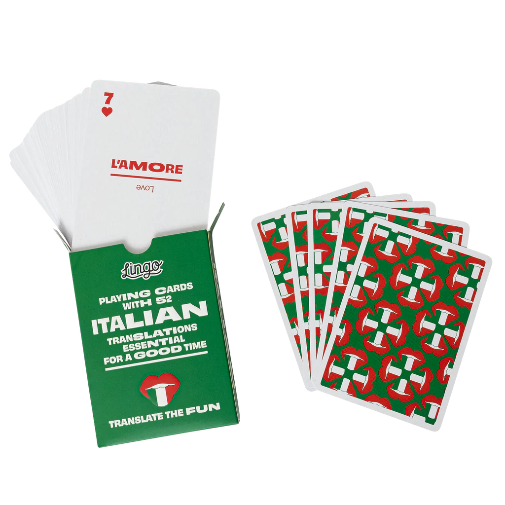 Lingo: Playing cards Italian Wayfarer Tin