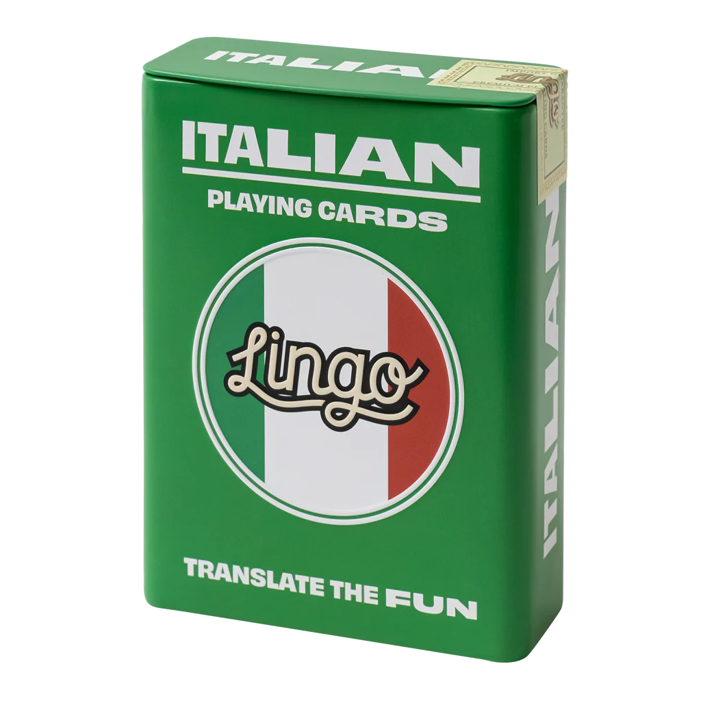 Lingo: Playing cards Italian Wayfarer Tin