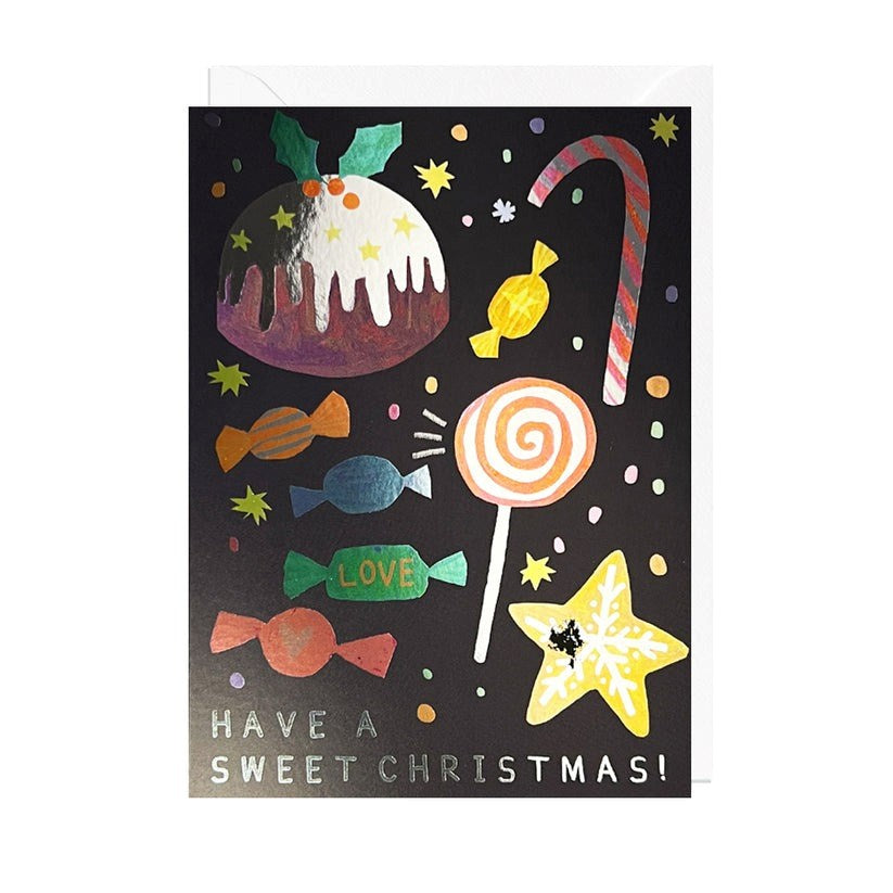Jolly Awesome: Sweet Christmas Foil Xmas Card