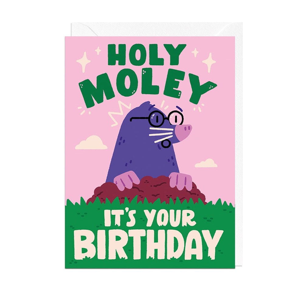 Jolly Awesome: Holy Moley Birthday Card