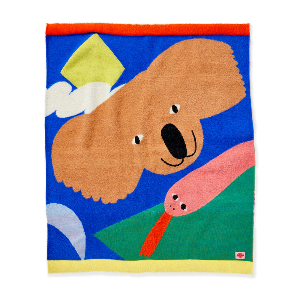 Knit Baby Blanket Little Billabong