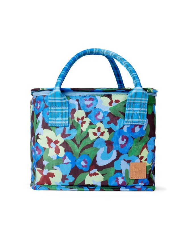 The Somewhere Co: Pansy Patch Lunch Bag