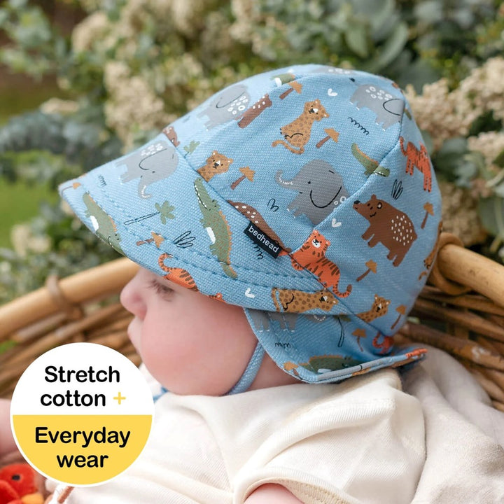 Bedhead: Legionnaire Flap Sun Hat - Safari