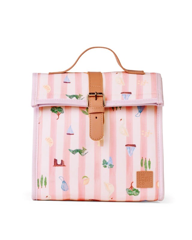 The Somewhere Co: Boat Days Lunch Satchel