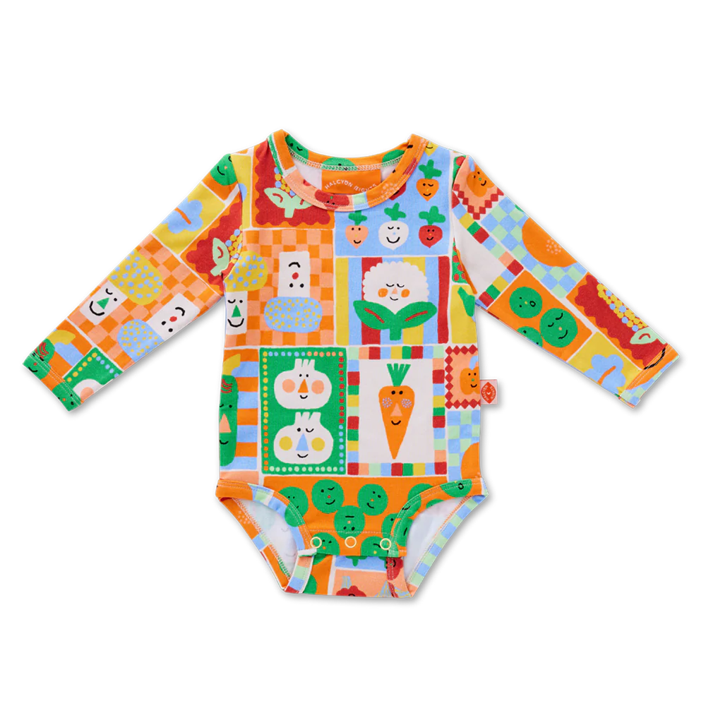 Halcyon Nights: Long Sleeve Bodysuit Pocket Patch