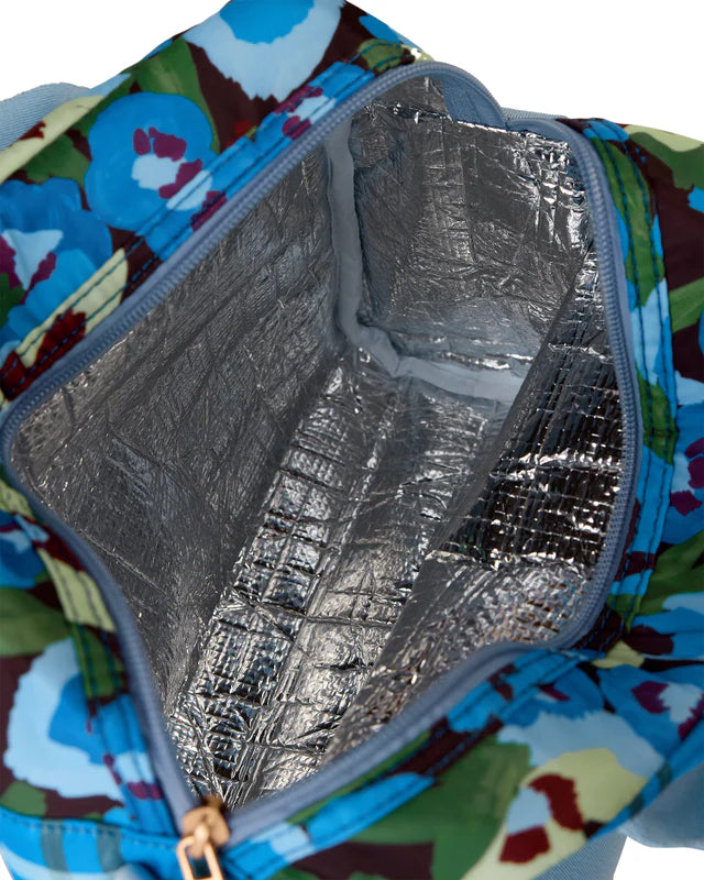The Somewhere Co: Pansy Patch Lunch Tote