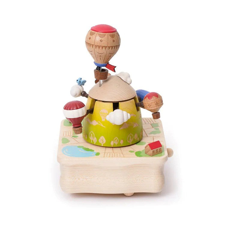 Wooderful Life: Music Box Hot Air Balloon