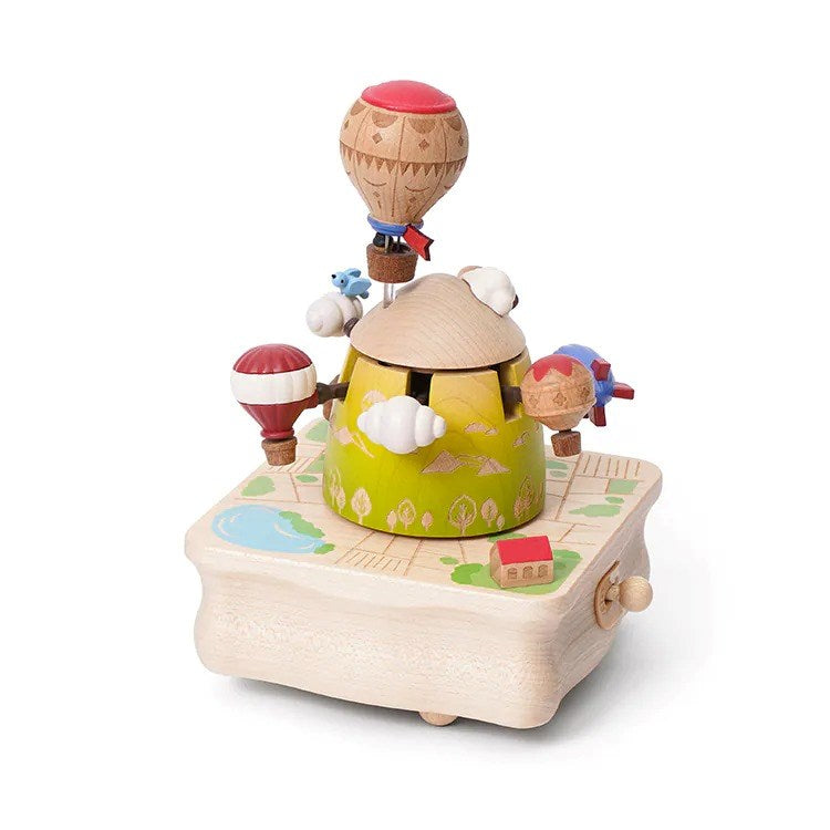 Wooderful Life: Music Box Hot Air Balloon – Monsterthreads