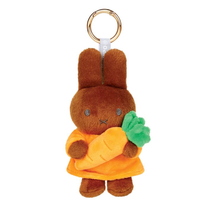 Miffy Keyring: Melanie with Carrot