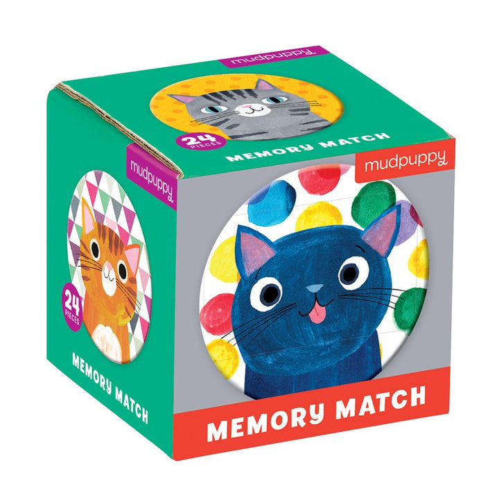 Mudpuppy Memory Match - Cats
