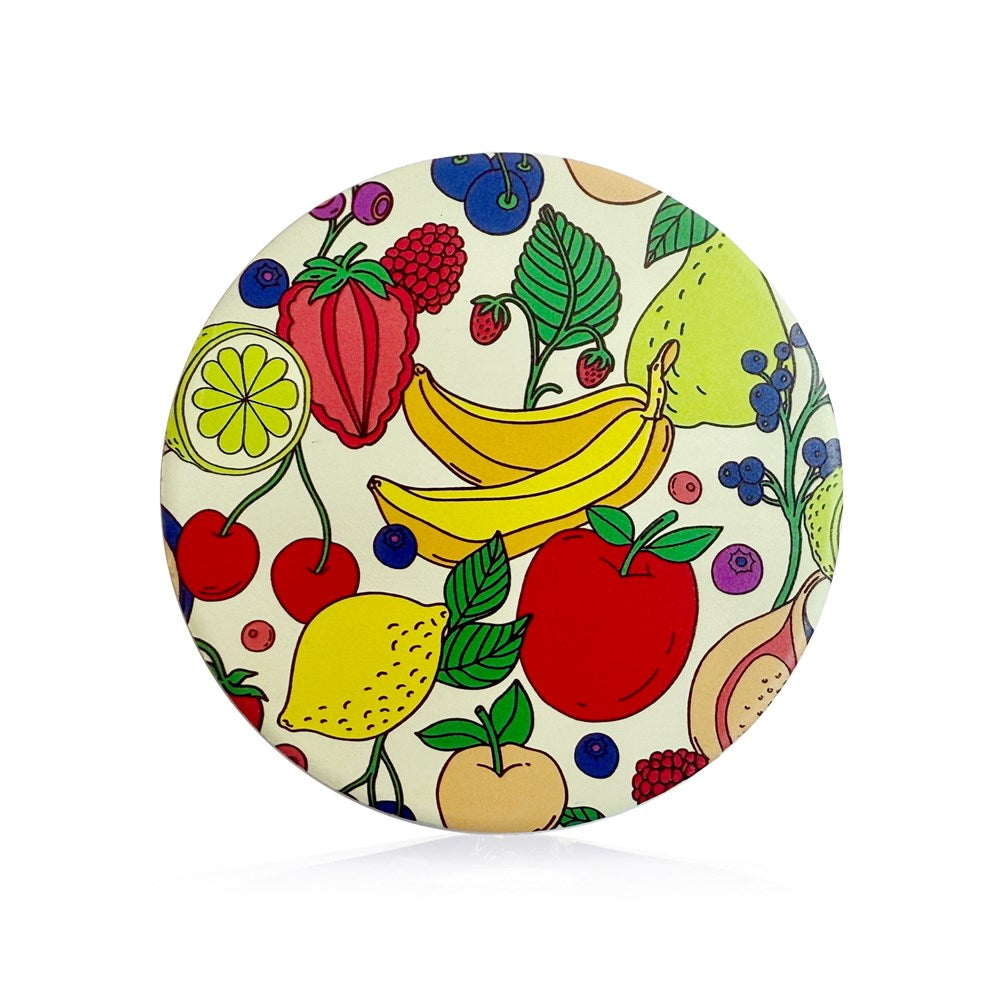 Ceramic Coaster: Funky Fruit Bowl