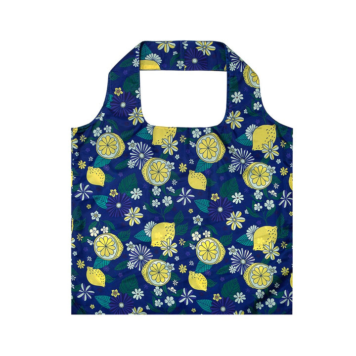Shopping Bag: Lemon Zest Blue