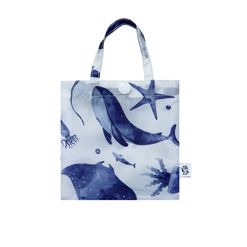 Shopping Bag: Undersea Depths Blue