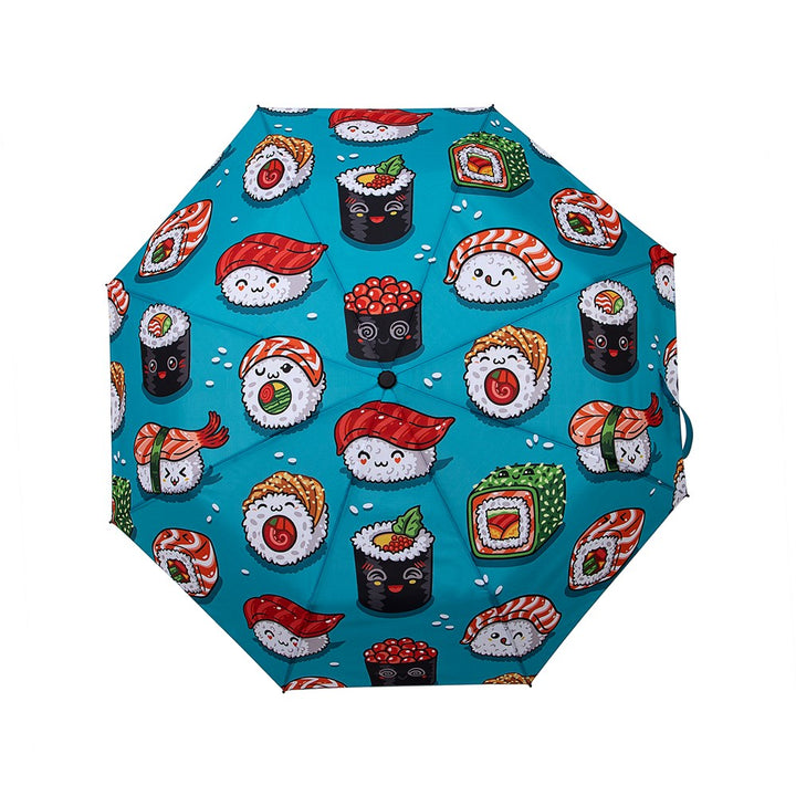 Small Umbrella Sushi Party