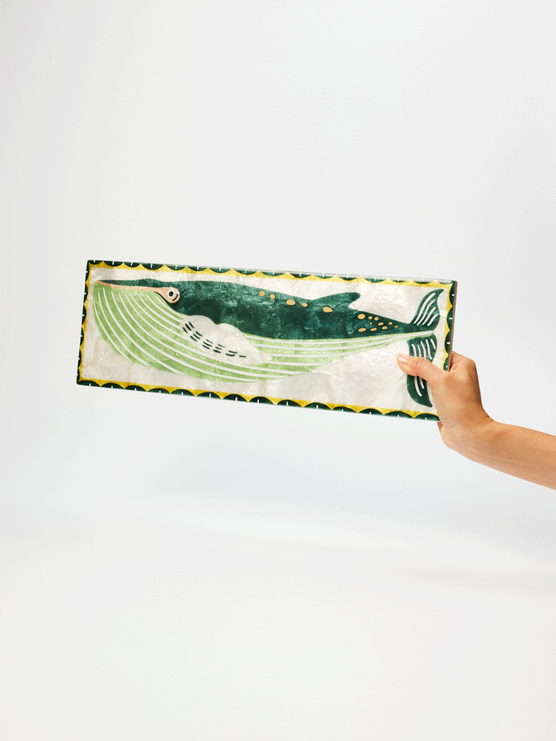 Jones & Co Mariner Wall Art - Whale
