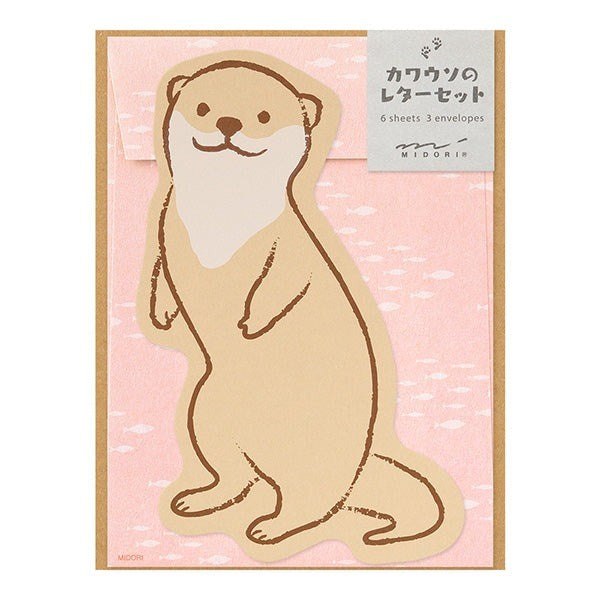 Die-Cut Letter Set Otter