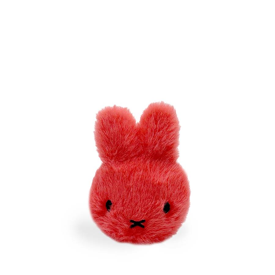 Bon Ton Toys Miffy ECO Fuzzy Brooch in Gift Box - Bright Coral