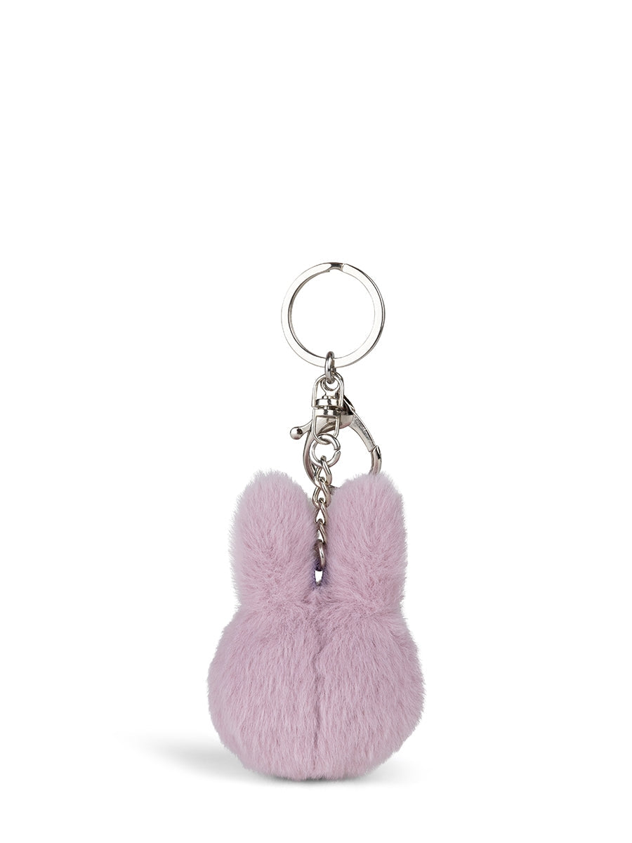 Bon Ton Toys Miffy ECO Fuzzy Keychain - Lilac
