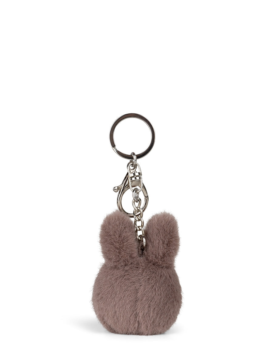 Bon Ton Toys Miffy ECO Fuzzy Keychain - Taupe
