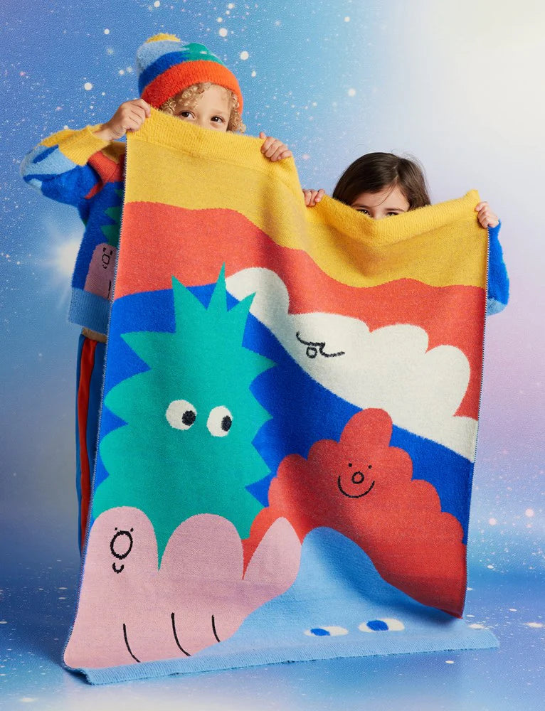 Halcyon Nights: Knit Baby Blanket Mount Wiggly