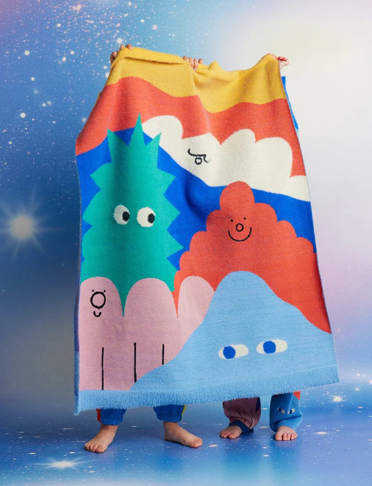 Halcyon Nights: Knit Baby Blanket Mount Wiggly