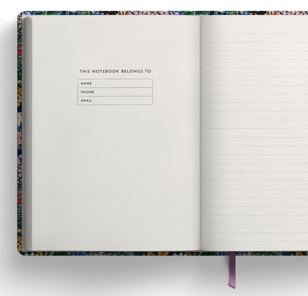 Ohh Deer: Kaleido A5 Premium Hard Cover Notebook - Stripe Koala