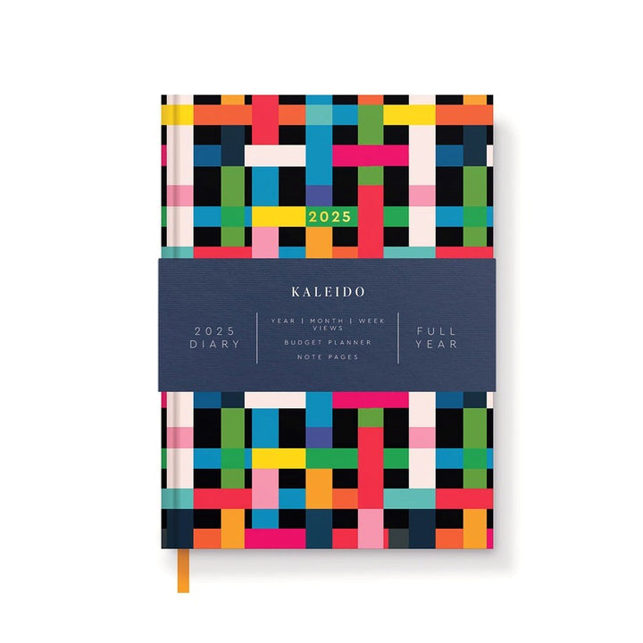 Ohh Deer: Kaleido A5 2025 Diary Plaid