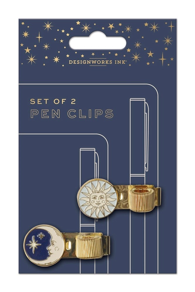 Designworks Ink: Pen Clips - Celestial