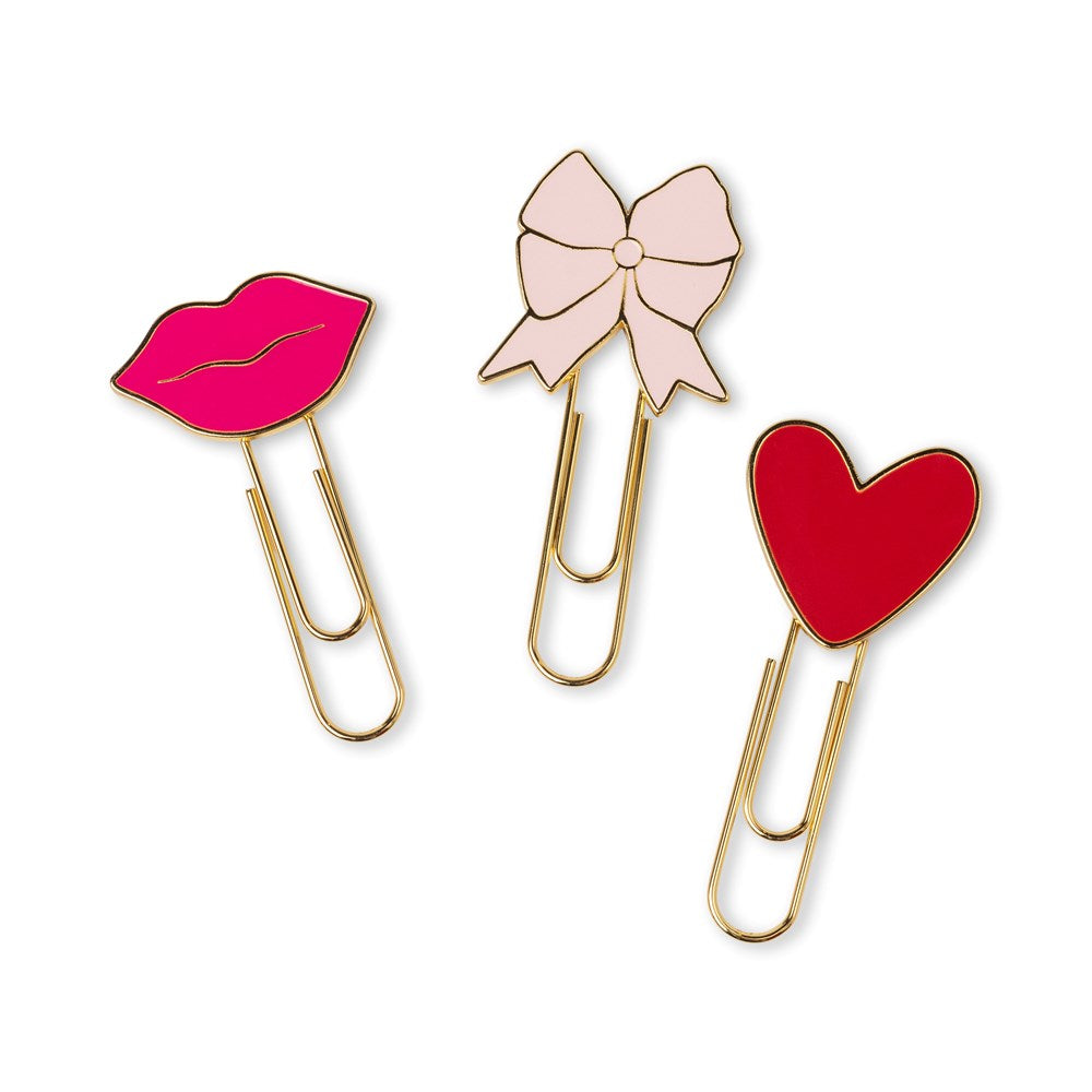 Designworks Ink: Set of 3 Paperclips - Love – Monsterthreads