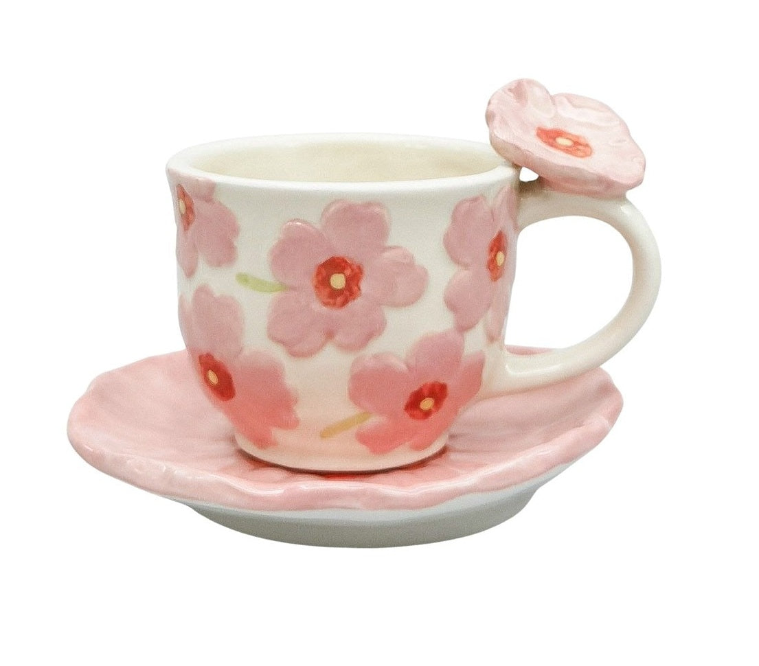 Poppy Tea Cup Pink