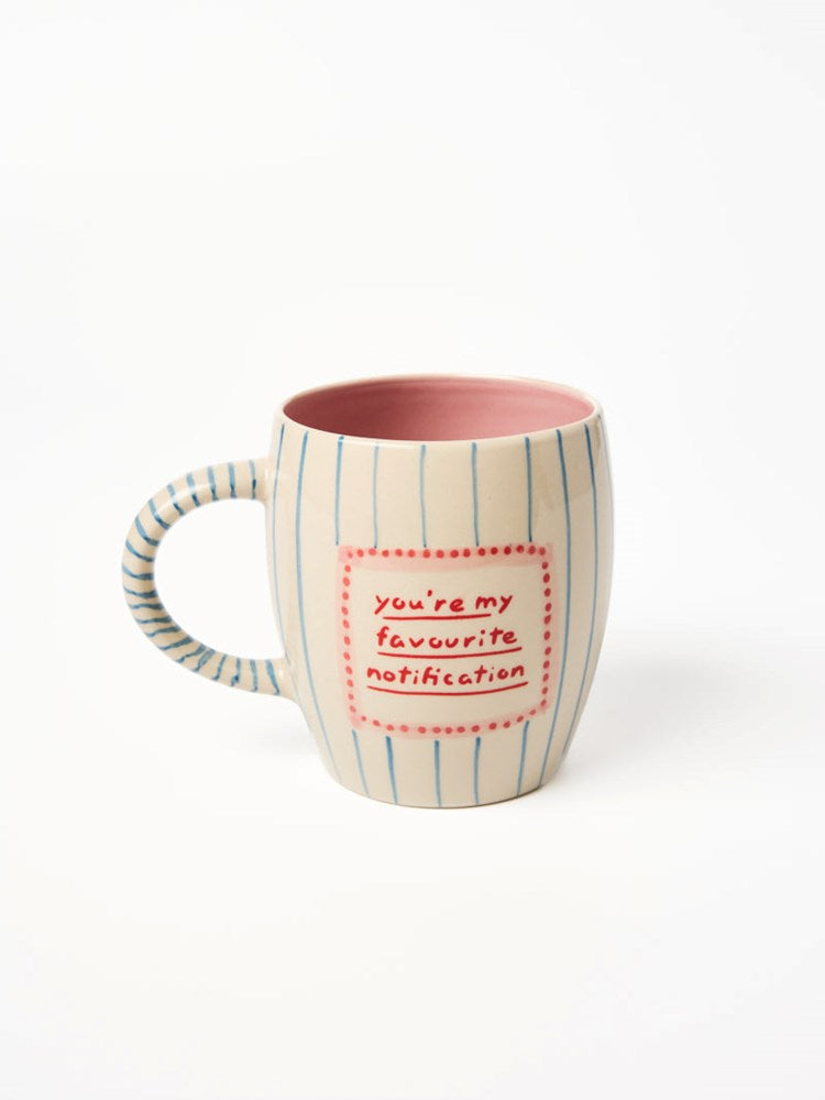 Jones & Co: Love Notes Mug Notification