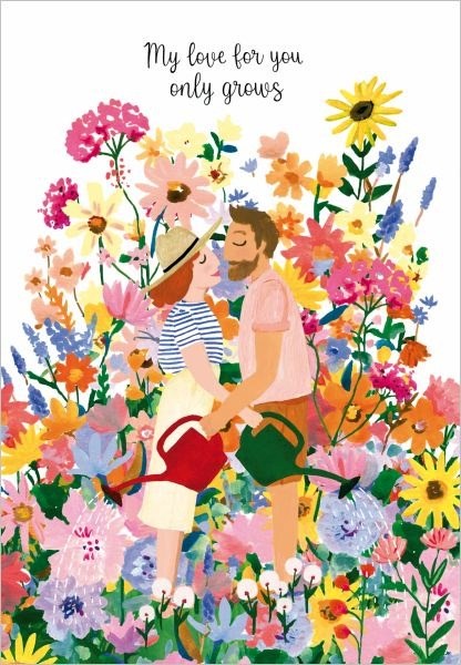 Love Grows Greeting Card