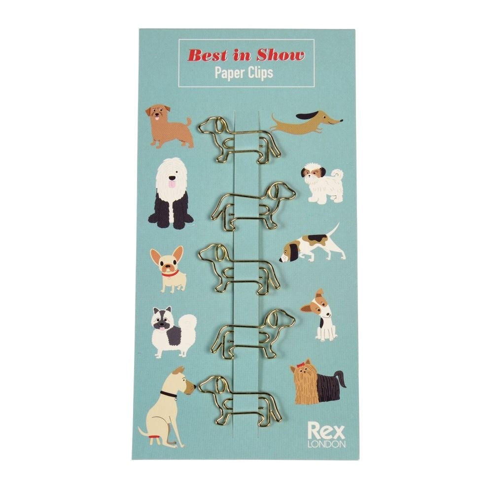 Rex London: Dog Paper Clips Best in Show