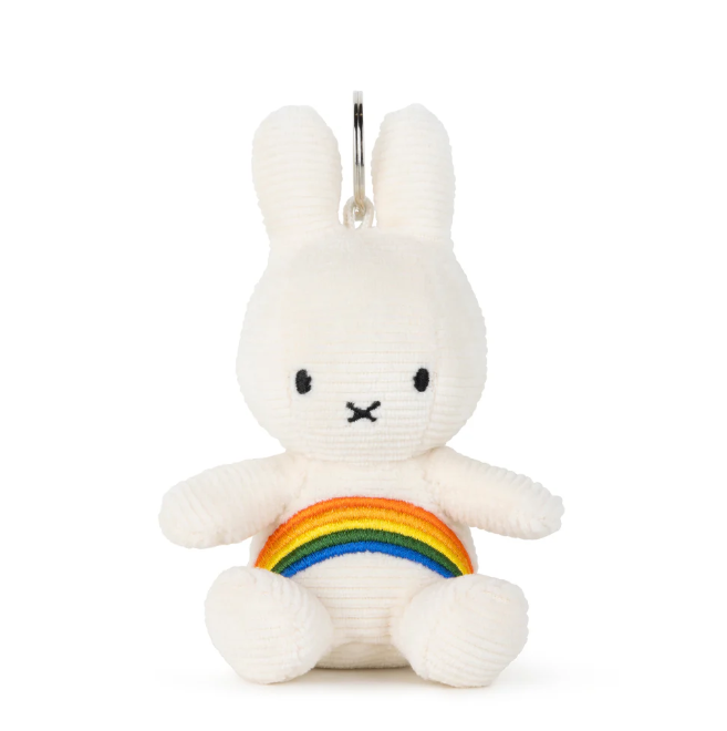 Bon Ton Toys Miffy Rainbow Keychain - Offwhite 10cm