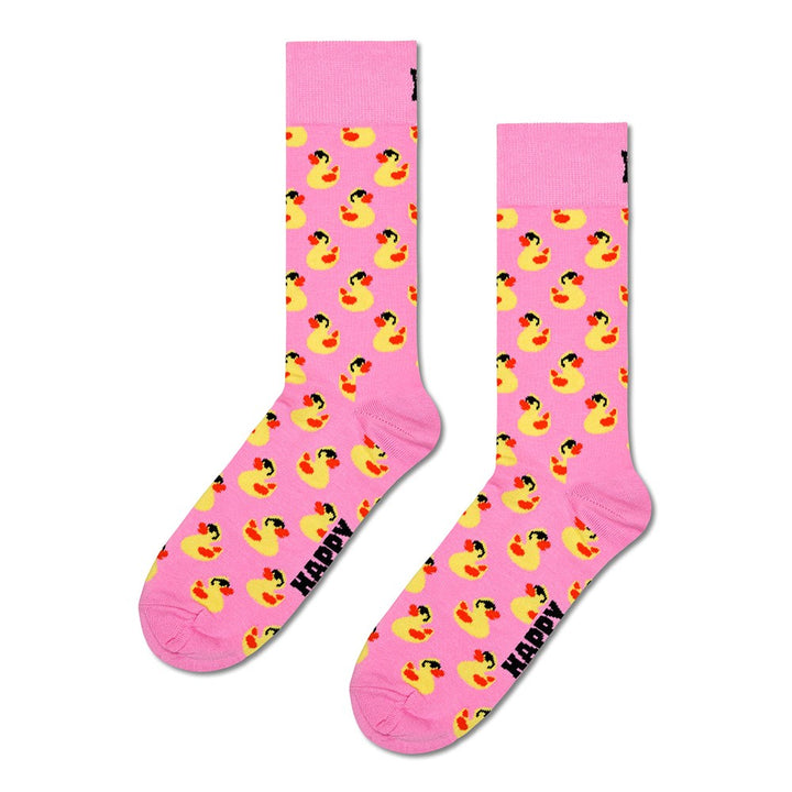 Happy Socks: Rubber Duck Women Sock Pink