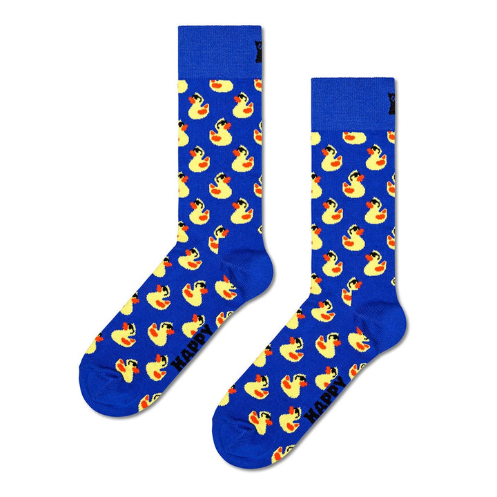 Happy Socks: Rubber Duck Sock Blue Size 41-46