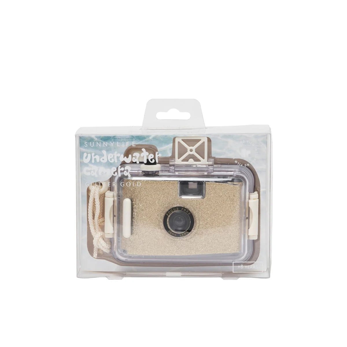 Sunnylife: Underwater Camera - Glitter Gold