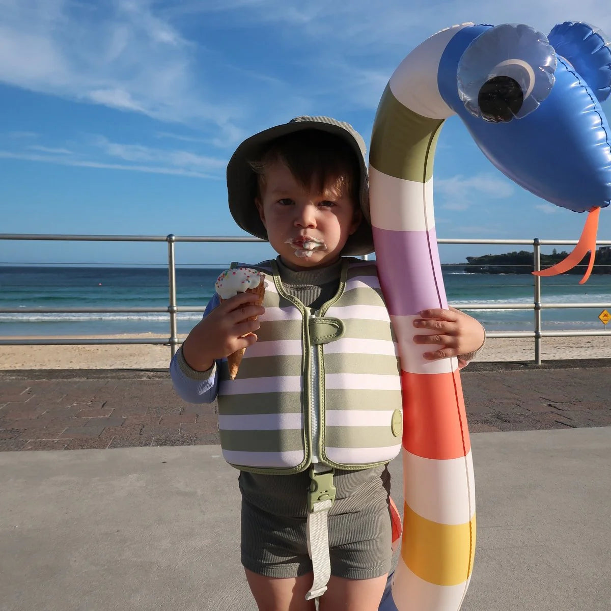 Sunnylife: Kids Inflatable Noodle Into the Wild Multi Set of 2