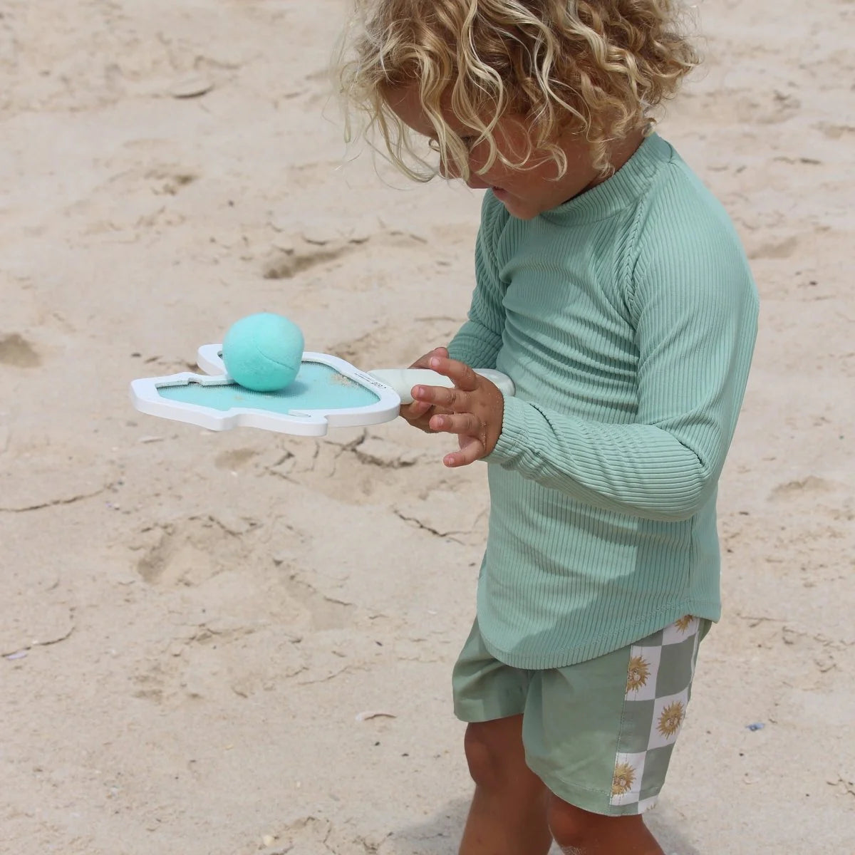 Sunnylife: Kids Velcro Beach Bats - Sammy the Seagull