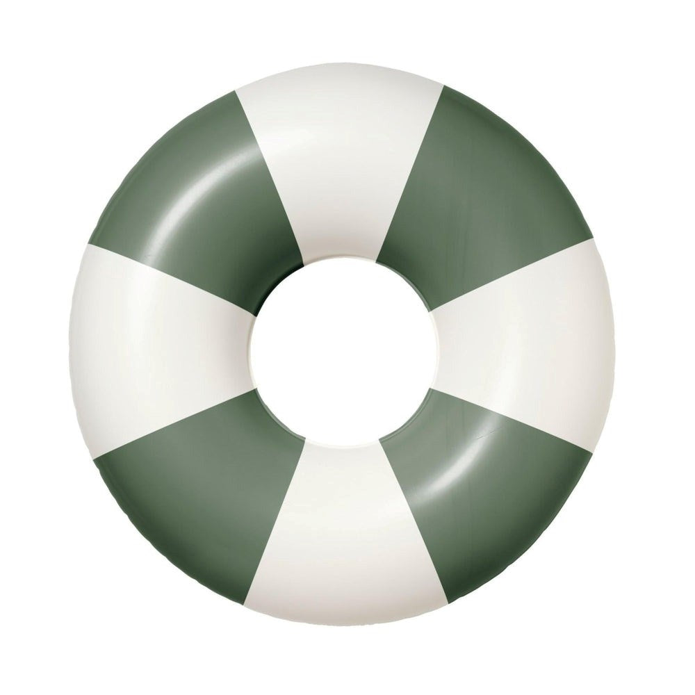 Sunnylife: Tube Pool Ring Olive Stripe