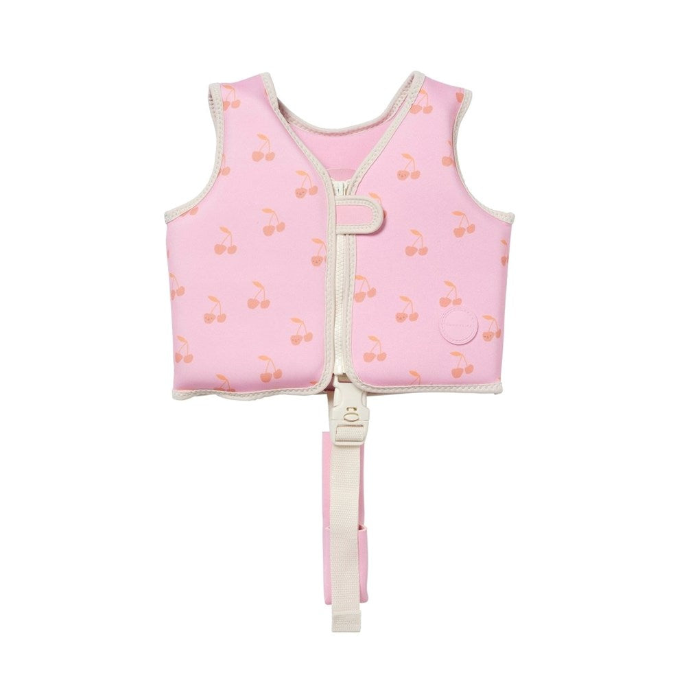 Sunnylife: Kids Swim Vest 1-2 Cotton Candy Cherry