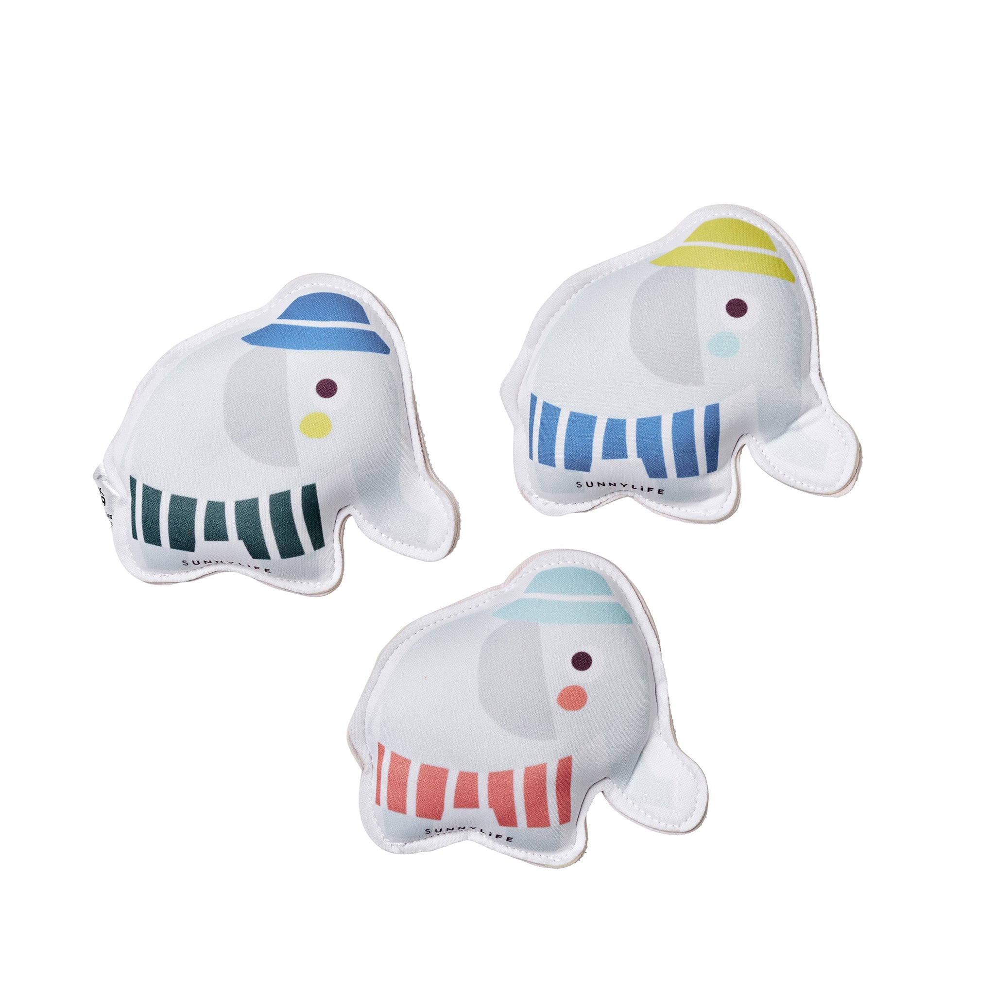 Sunnylife Dive Buddies - Eli the Elephant Set of 3