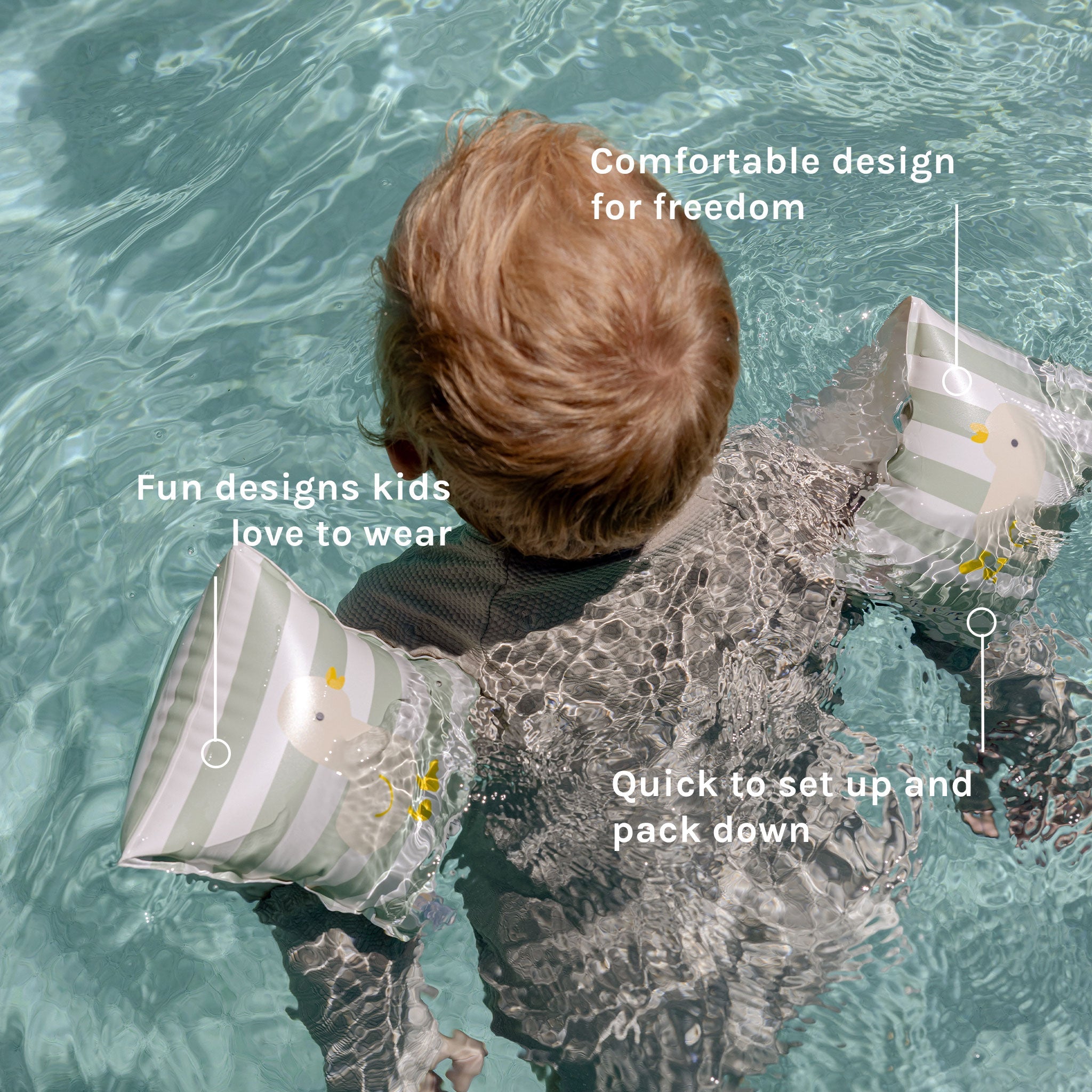 Sunnylife Inflatable Arm Bands - Dex the Duck