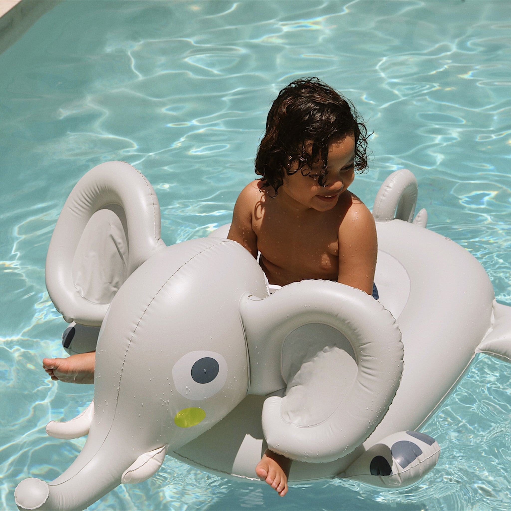 Sunnylife Kids Ride-On Float - Eli the Elephant