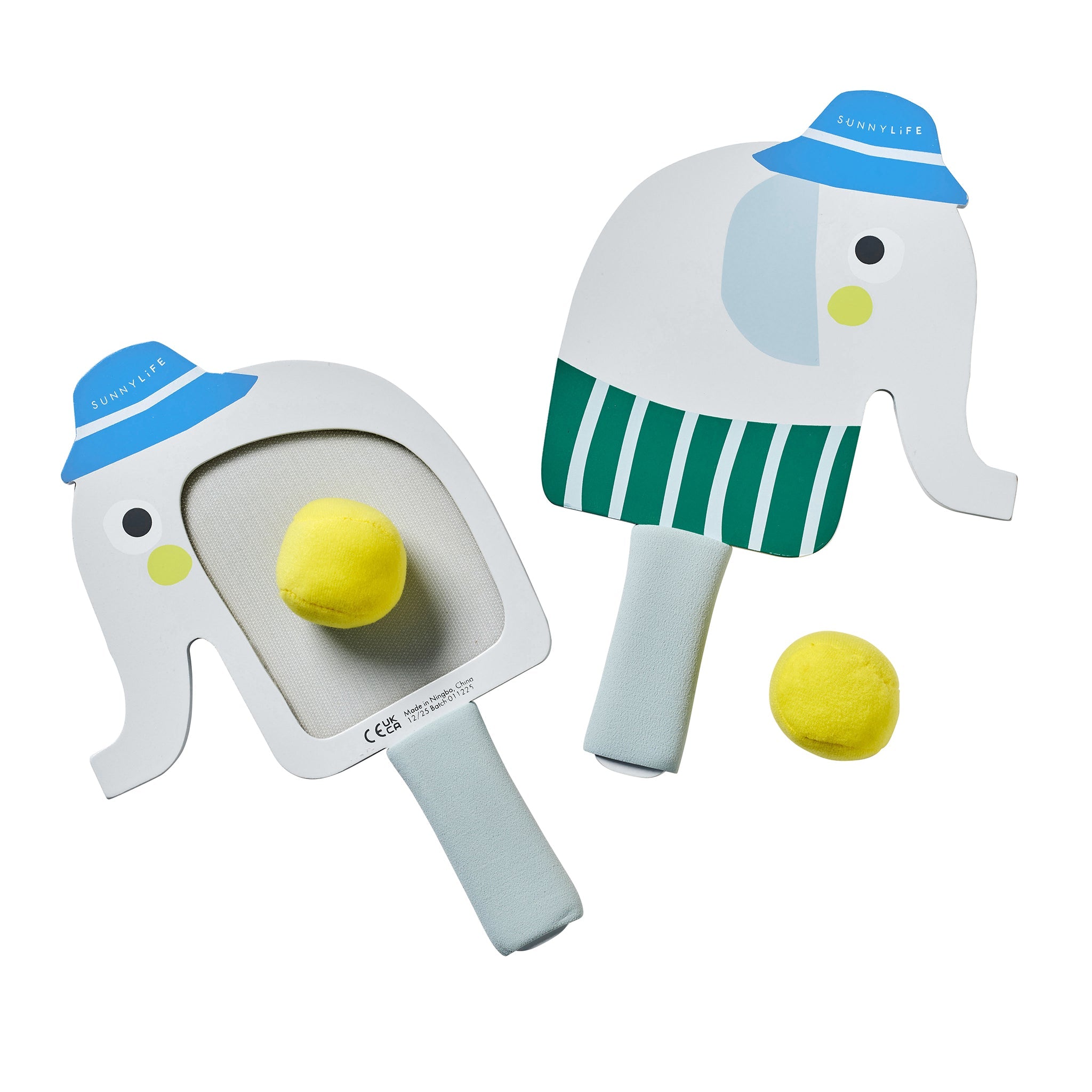 Sunnylife Kids Velcro Beach Bats - Eli the Elephant