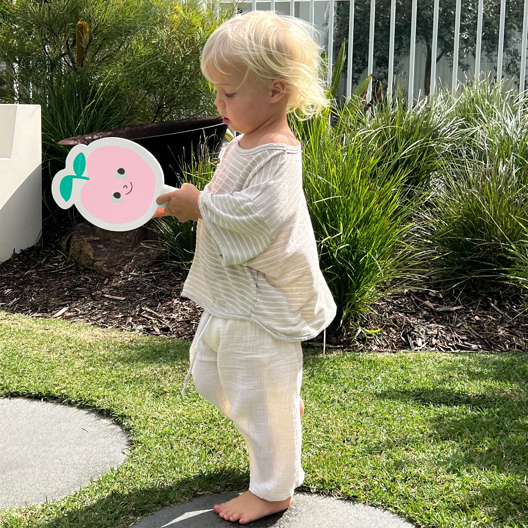 Sunnylife Kids Velcro Beach Bats - Poppy the Peach